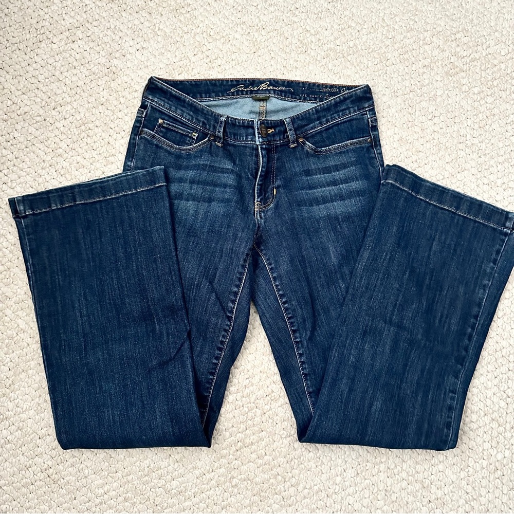 Eddie Bauer Slightly Curvy Women's Stretch Flare Jeans